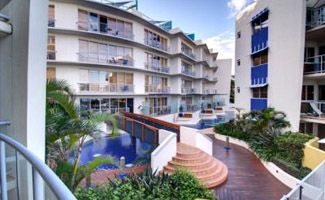 Caloundra Accommodation rolling surf resort