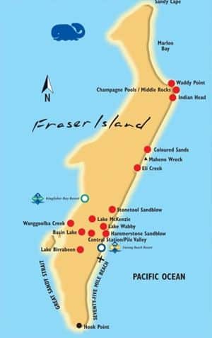 Eurong Beach Resort map