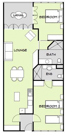 Fitzroy Island ocean 2bed flp