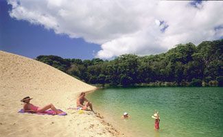 Fraser Island Holiday with Kids wabby