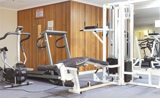 Golden Riviera Beach Resort gym