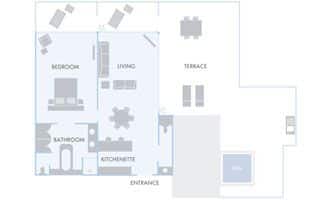 Hamilton Island Reef View Hotel Suites presidential floorplan