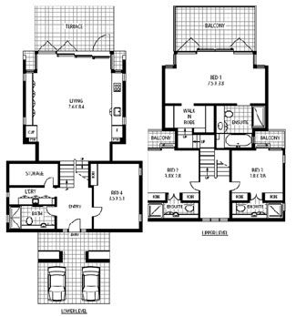 Hamilton Island Yacht Club Villas floorplan