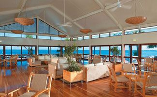 Heron Island Resort lounge