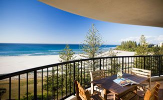 Mantra Coolangatta Beach view