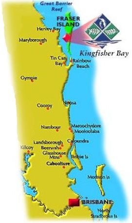 Mercure Kingfisher Bay Resort map