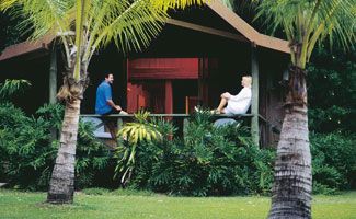 Palm Bungalows outside