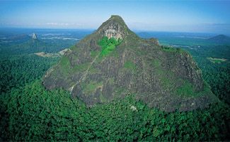 Sunshine Coast Hinterland Attractions glasshouse mountains