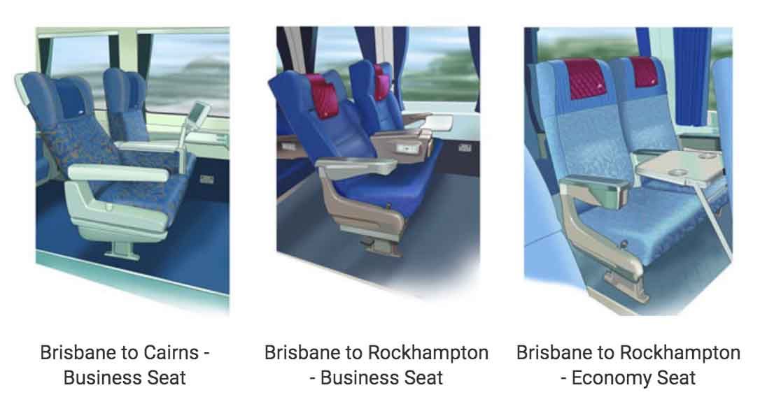 Tilt Train Information Tilt Train Bookings Information QLD Travel