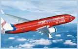 Sunshine Coast Transfers virgin plane