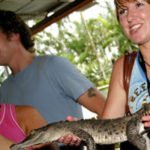 Townsville Holidays with Kids crocodile farm