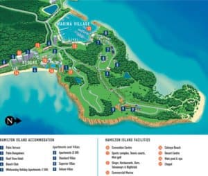 map of hamilton island yacht club villas