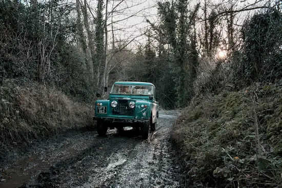 4x4 in the mud