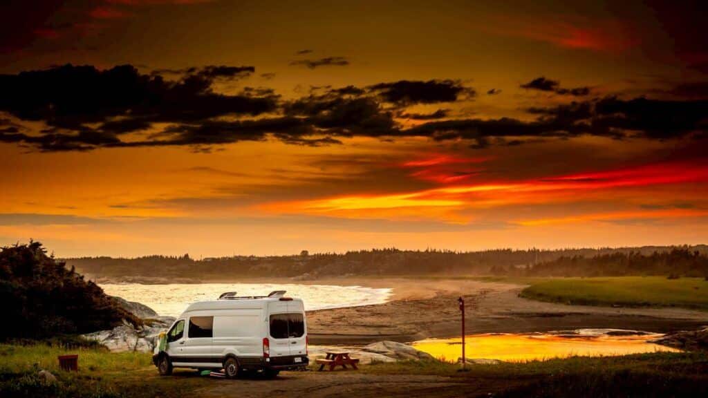 beach side caravan parks