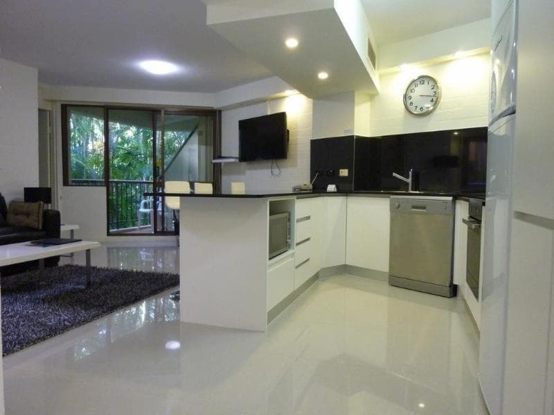 Ocean Breeze Resort Kitchen