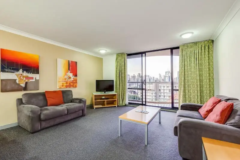 South Brisbane Living Area