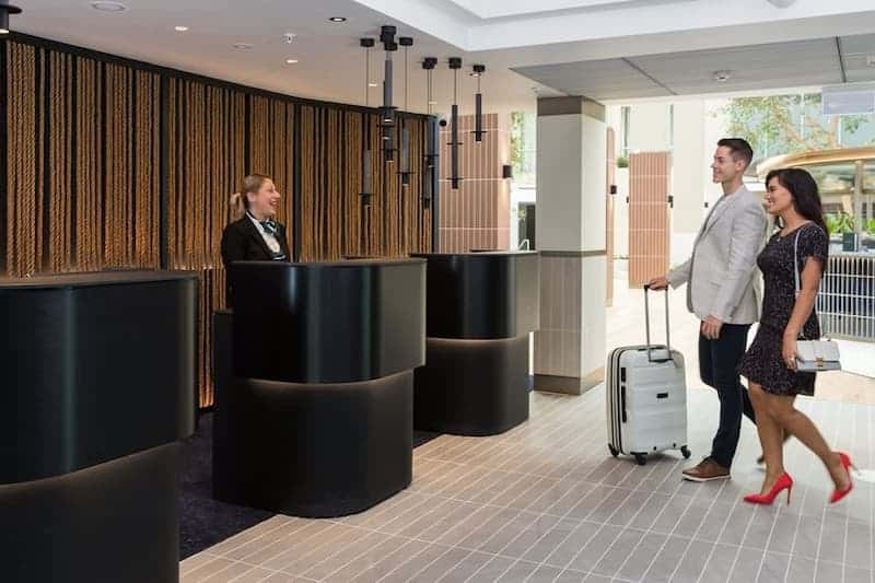 booking area