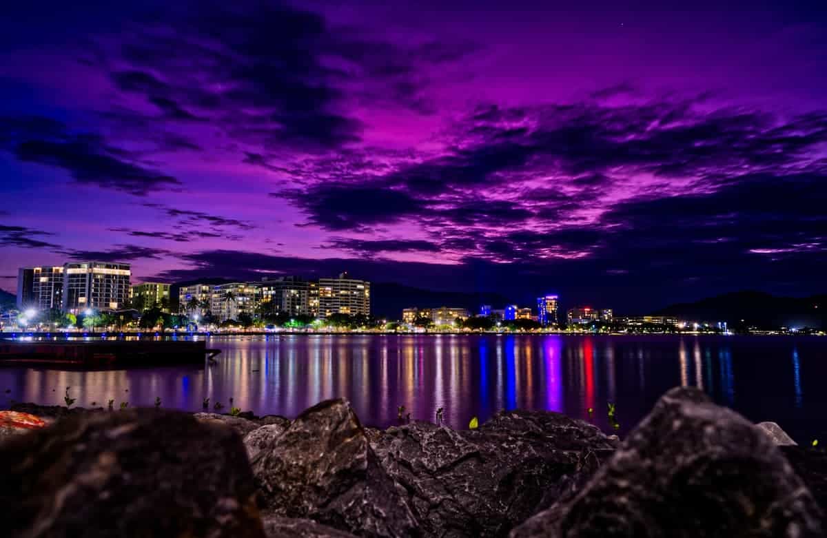 Cairns At Night QLD Australia