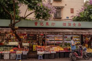 Chinese Fruit Market