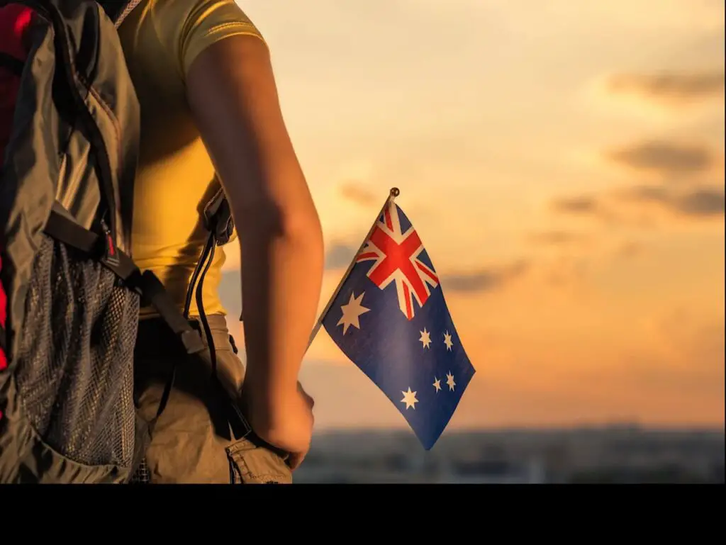 Backpacker In Australia