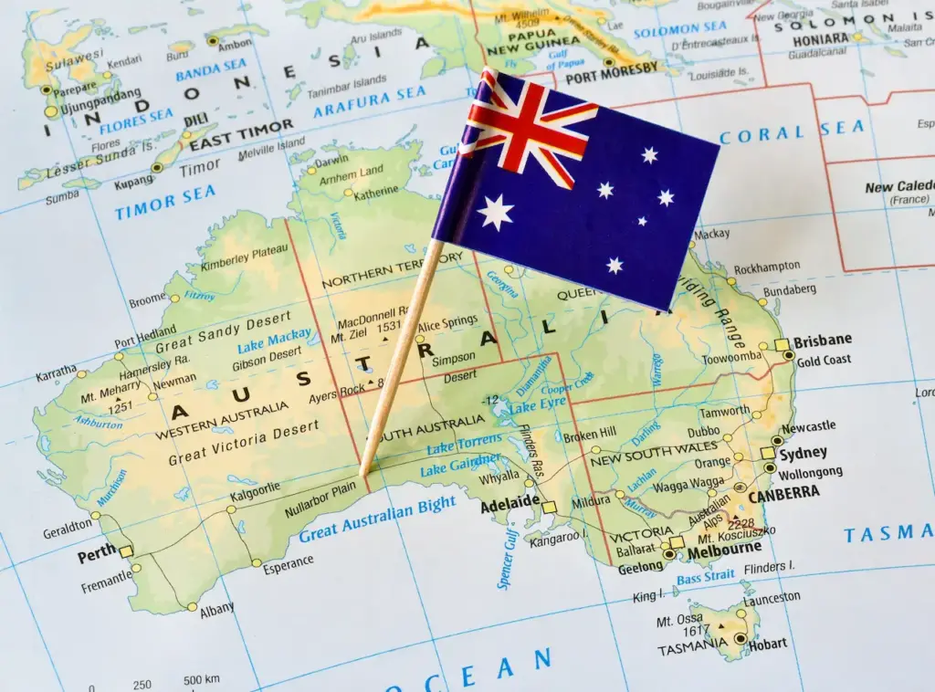 Map Of Australia