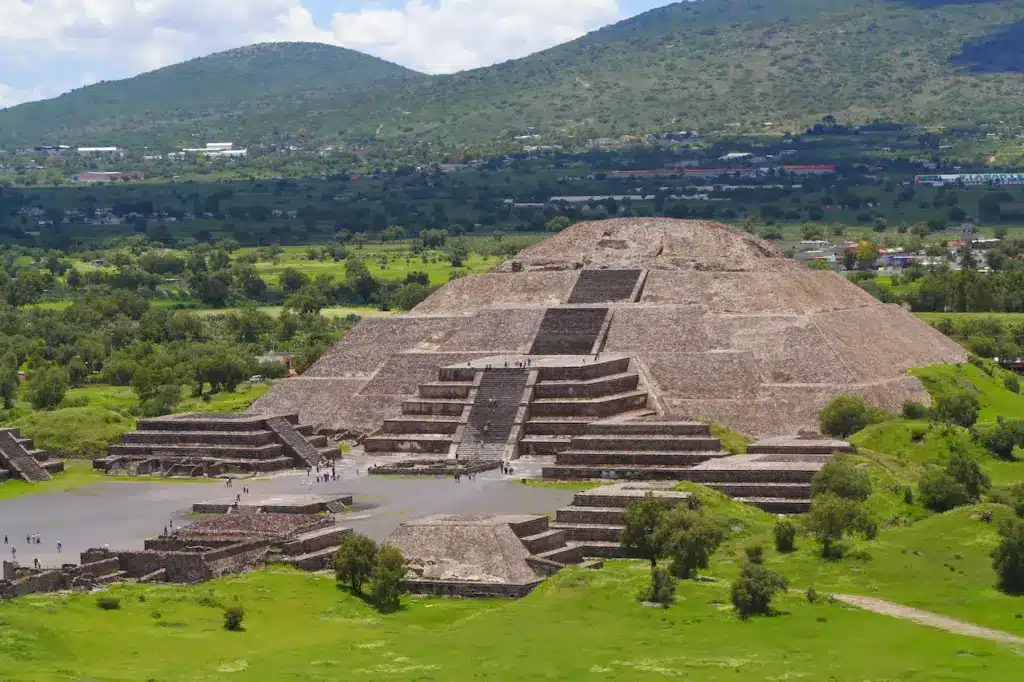 Moon Pyramid In Mexico 