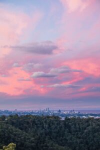 Gold Coast Hinterland View From Bonogin