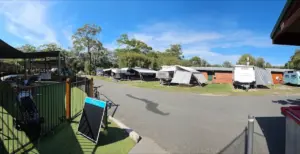 Aquatic Gardens Caravan Park Entrance