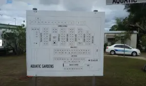 Aquatic Gardens Caravan Park Map