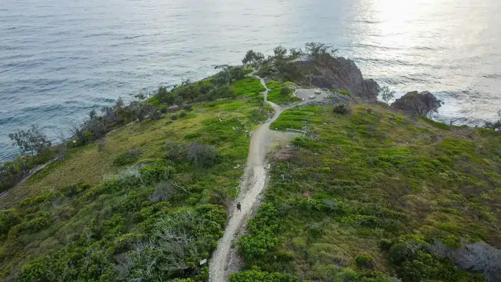 Aerial View of Noosa National Park 