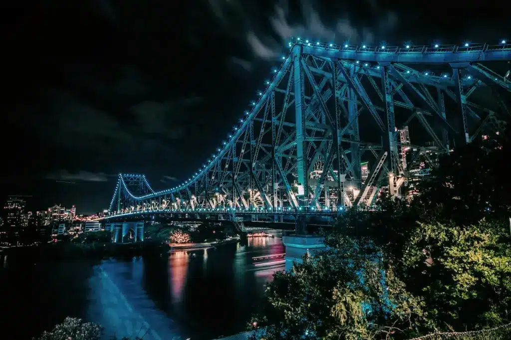 Brisbane Bridge at Night 