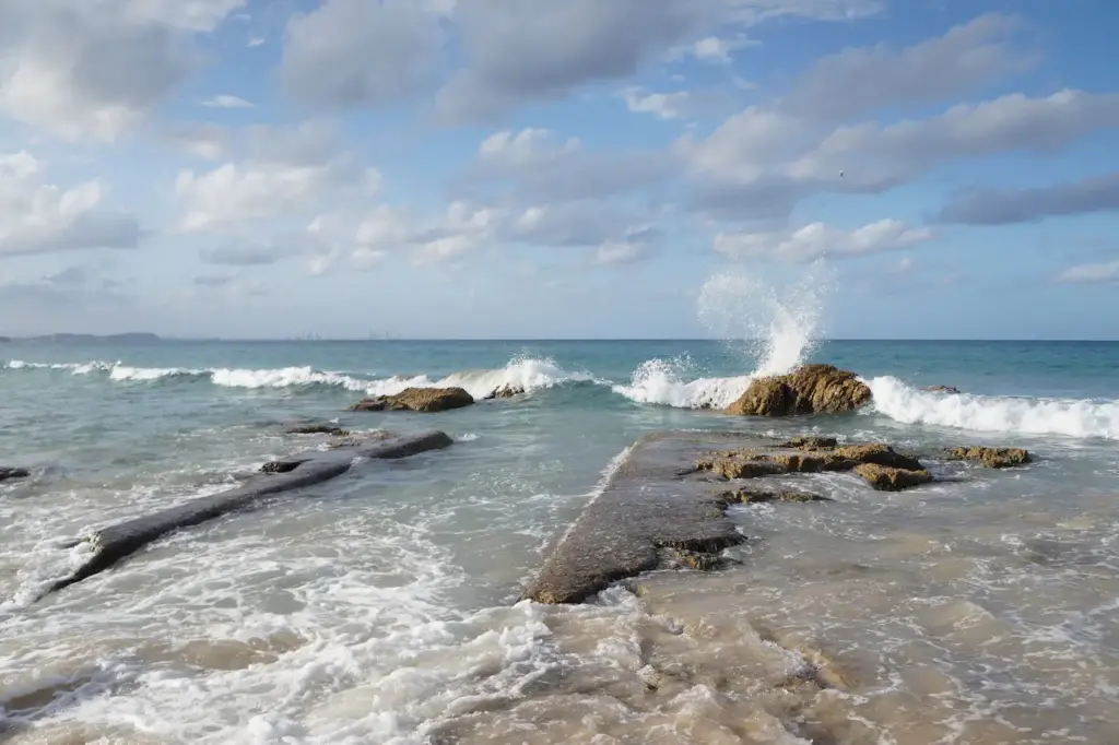 Kirra Beach In The Gold Coast Area