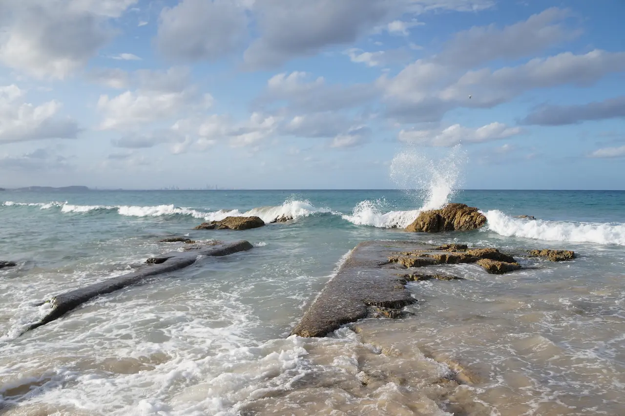 Kirra Beach In The Gold Coast Area