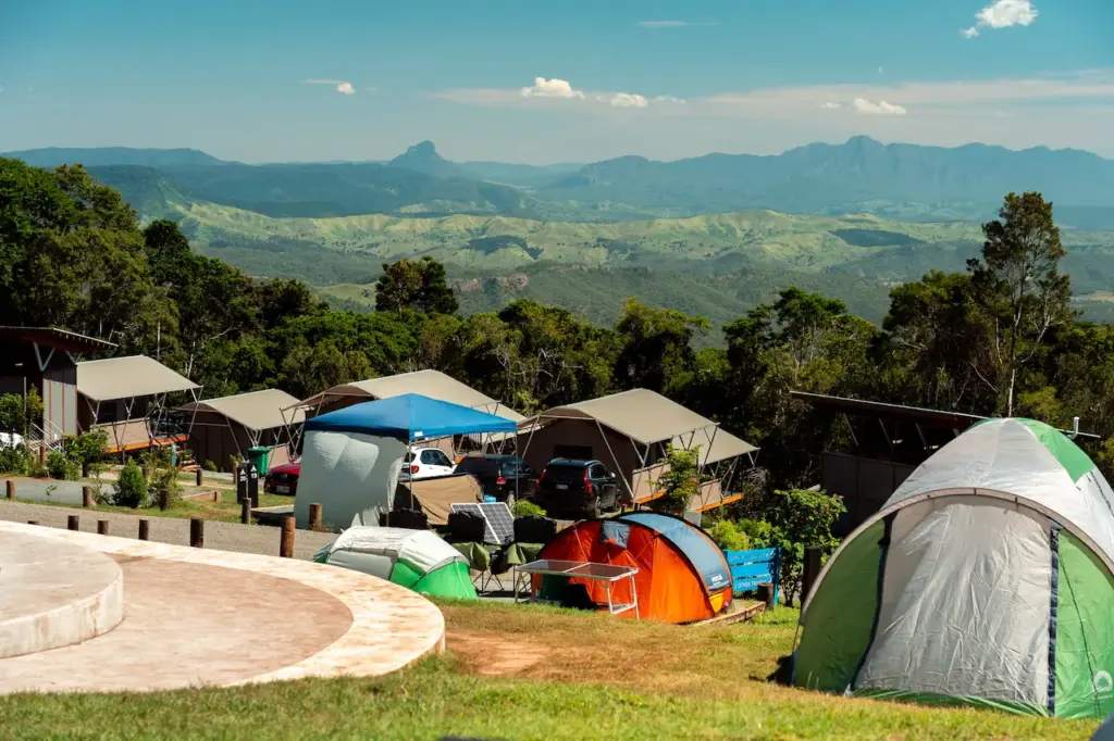 Lamington National Park Camping Site